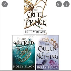 The Folk of the Air book trilogy by Holly Black